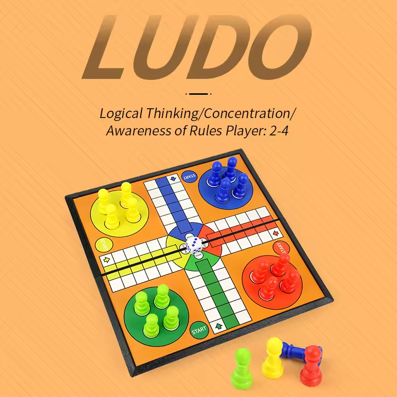 Board Game Name - Ludo Game Set Strategy Game Parent