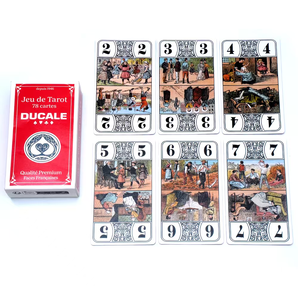 Board Game Name - Français Jeu de Tarot 78 Cards
