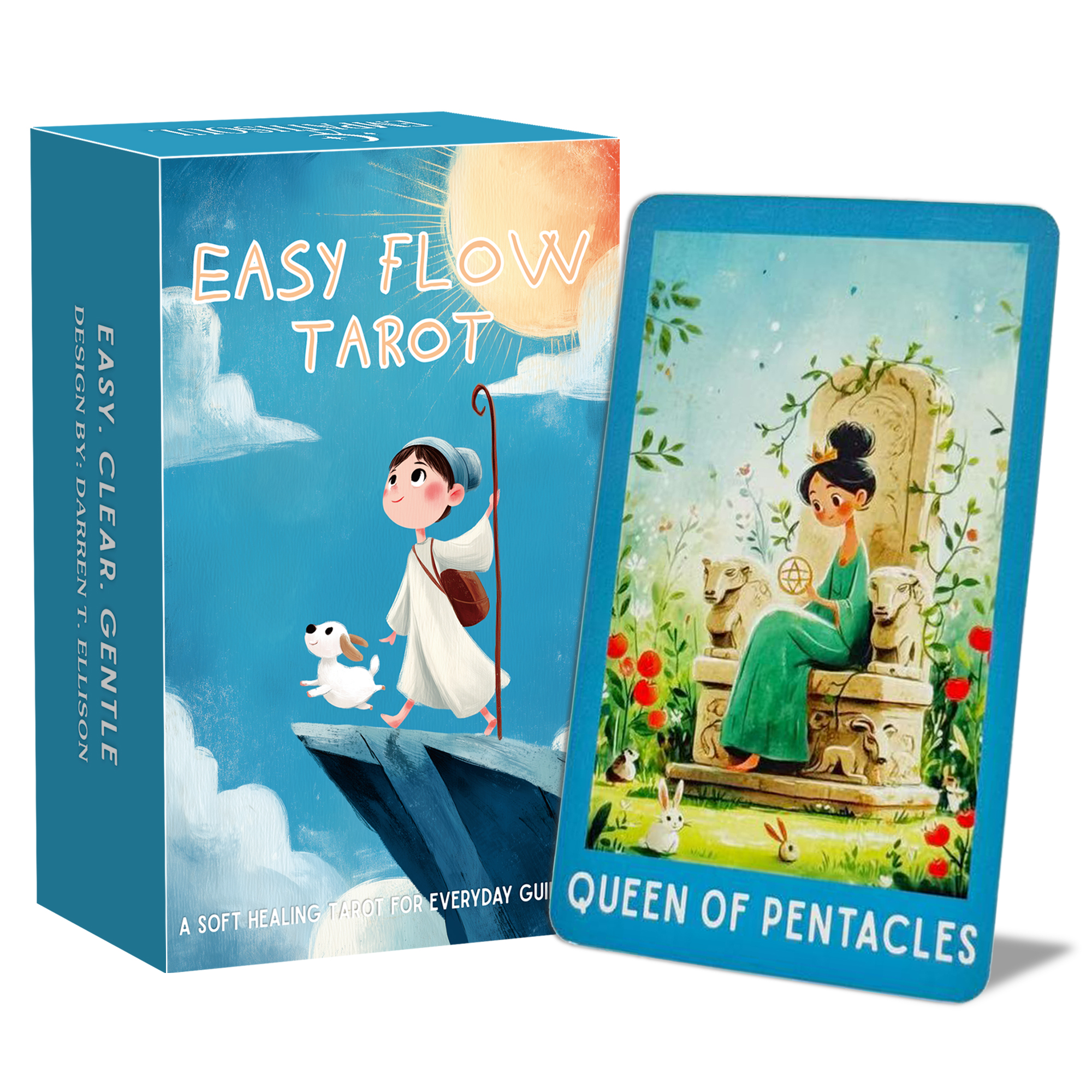 Board Game Research - 78 Tarot Cards Set, Easy Flow