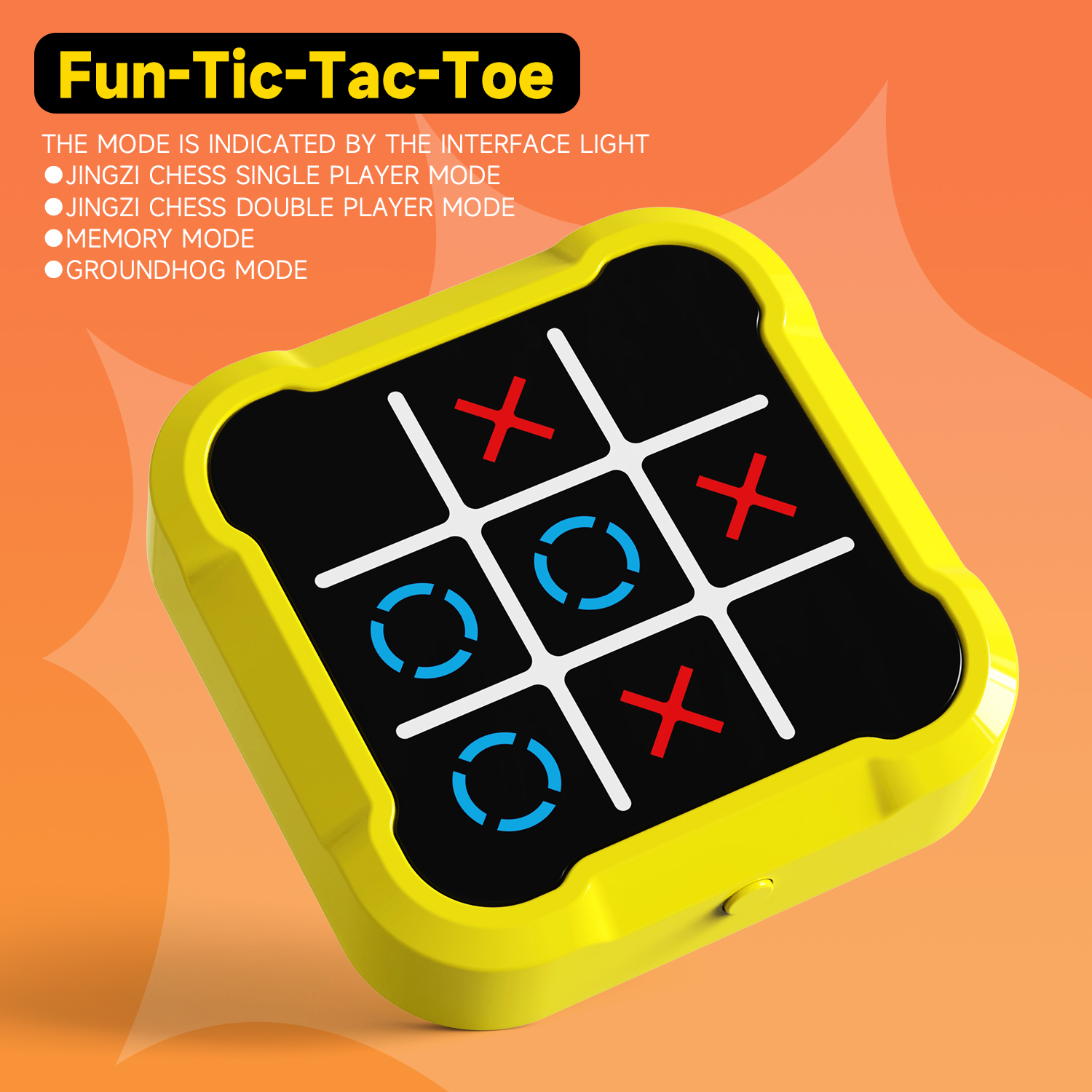Board Game For Kids - Kids 4IN1 TIC TAC TOE Game