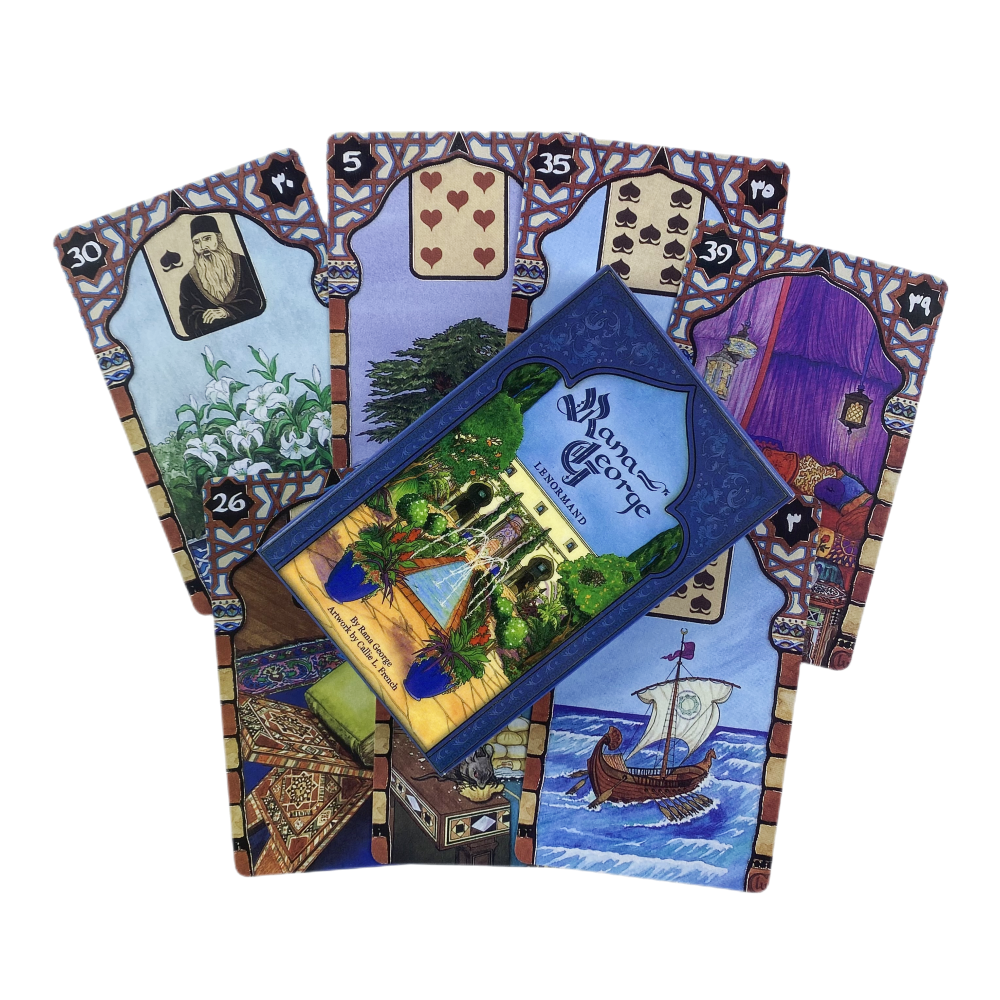 Board Game Quantum - Rana George Lenormand Oracle Cards Board