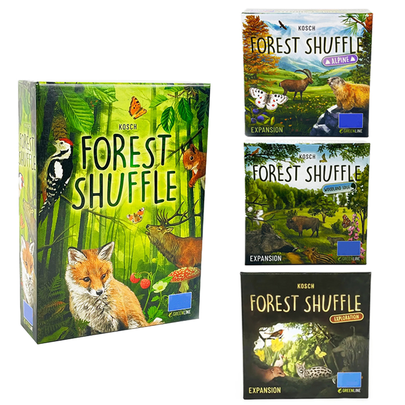 Board Game Research - Forest Shuffle Board Game - Clever