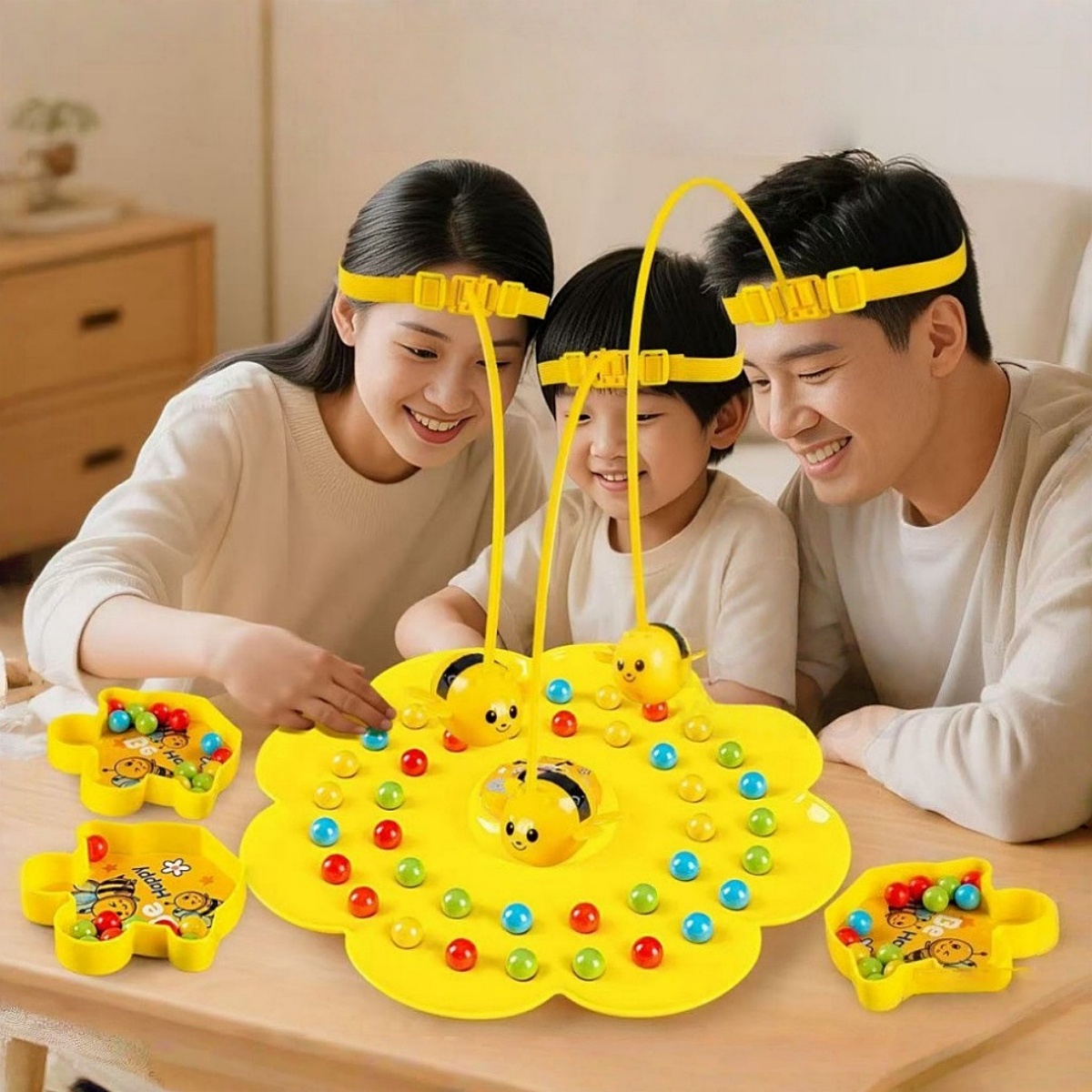 Board Game Name - Little Bumblebee Multifunctional Board Game Puzzle