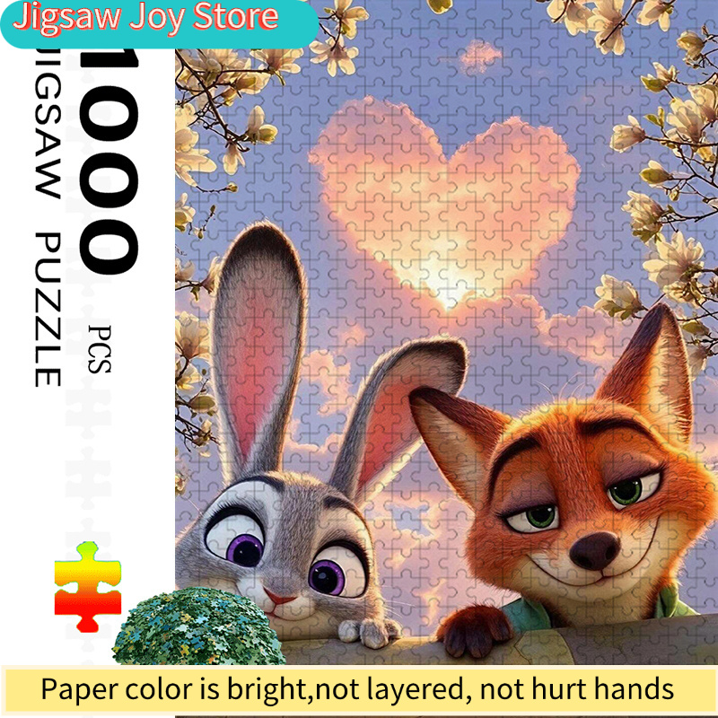 Zootopia Jigsaw Puzzle Suitabl – Jigsaw Puzzle Adult Bewertung und Preis