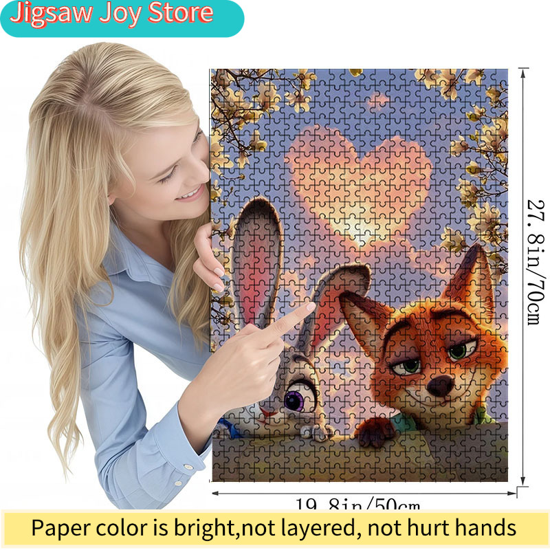 Zootopia Jigsaw Puzzle Suitabl – Jigsaw Puzzle Adult Bewertung und Preis