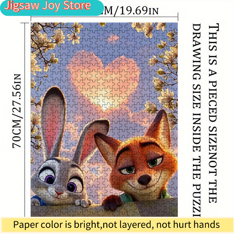 Zootopia Jigsaw Puzzle Suitabl – Jigsaw Puzzle Adult Bewertung und Preis