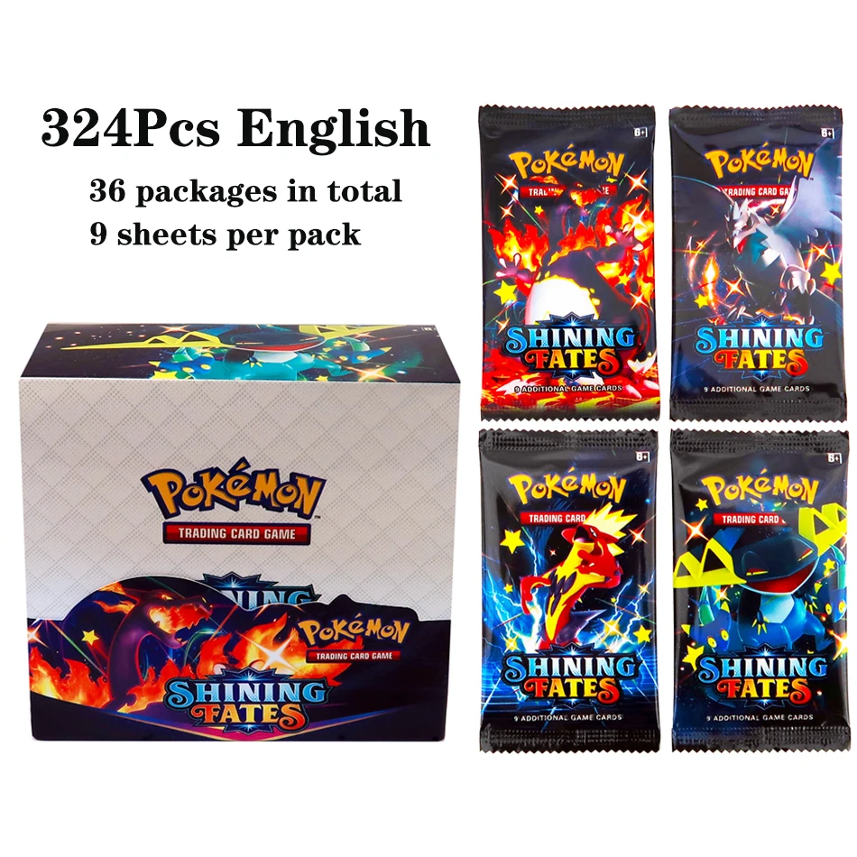 324Pcs/box Pokemon TCG: Shinin – Board Game Enthusiast Bewertung und Preis