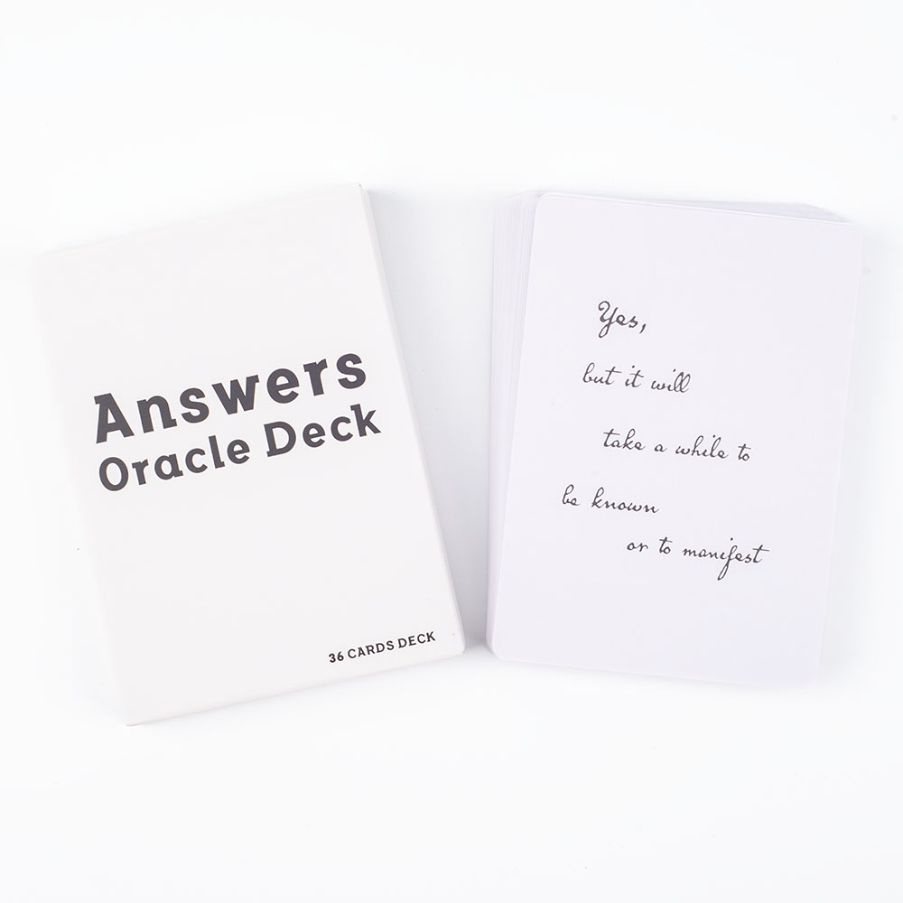 Answers Oracle Deck 36 Cards M – Board Game Quantum Bewertung und Preis