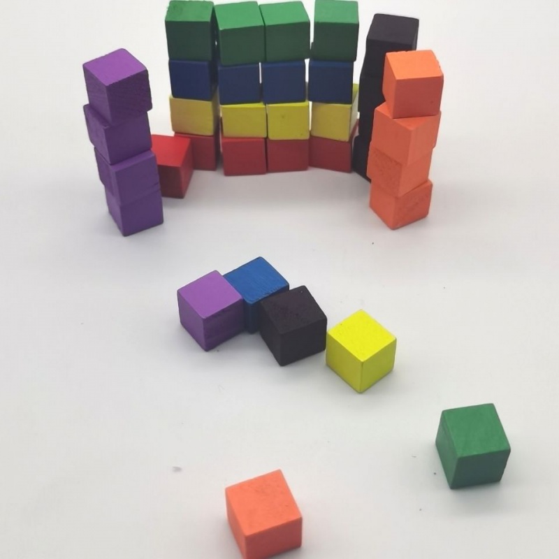 100Pcs/lots 10mm Wood Cubes Co – Board Game Impostor Bewertung und Preis