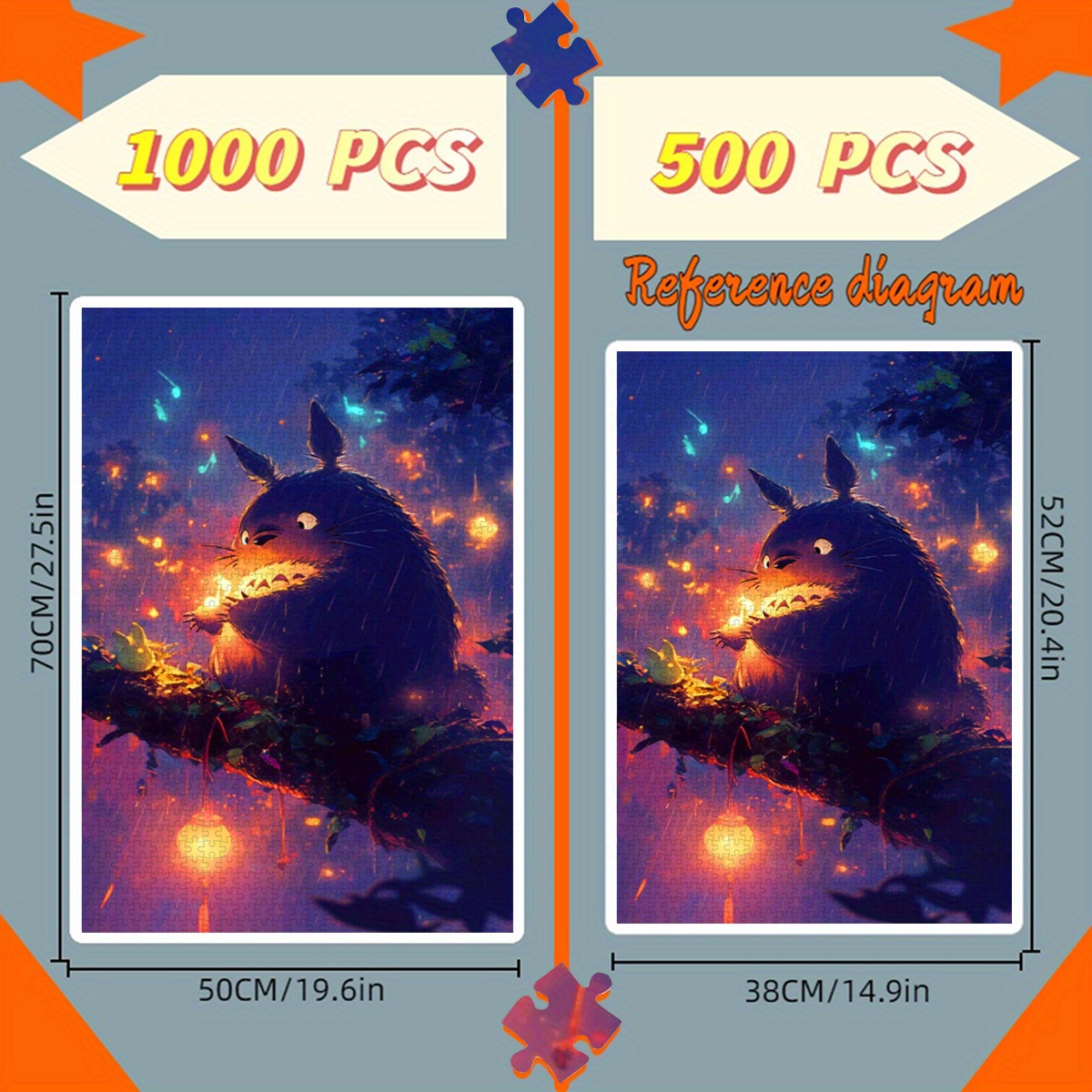 500pcs or 1000pcs Extra-Challe – Jigsaw Puzzle Adult Bewertung und Preis