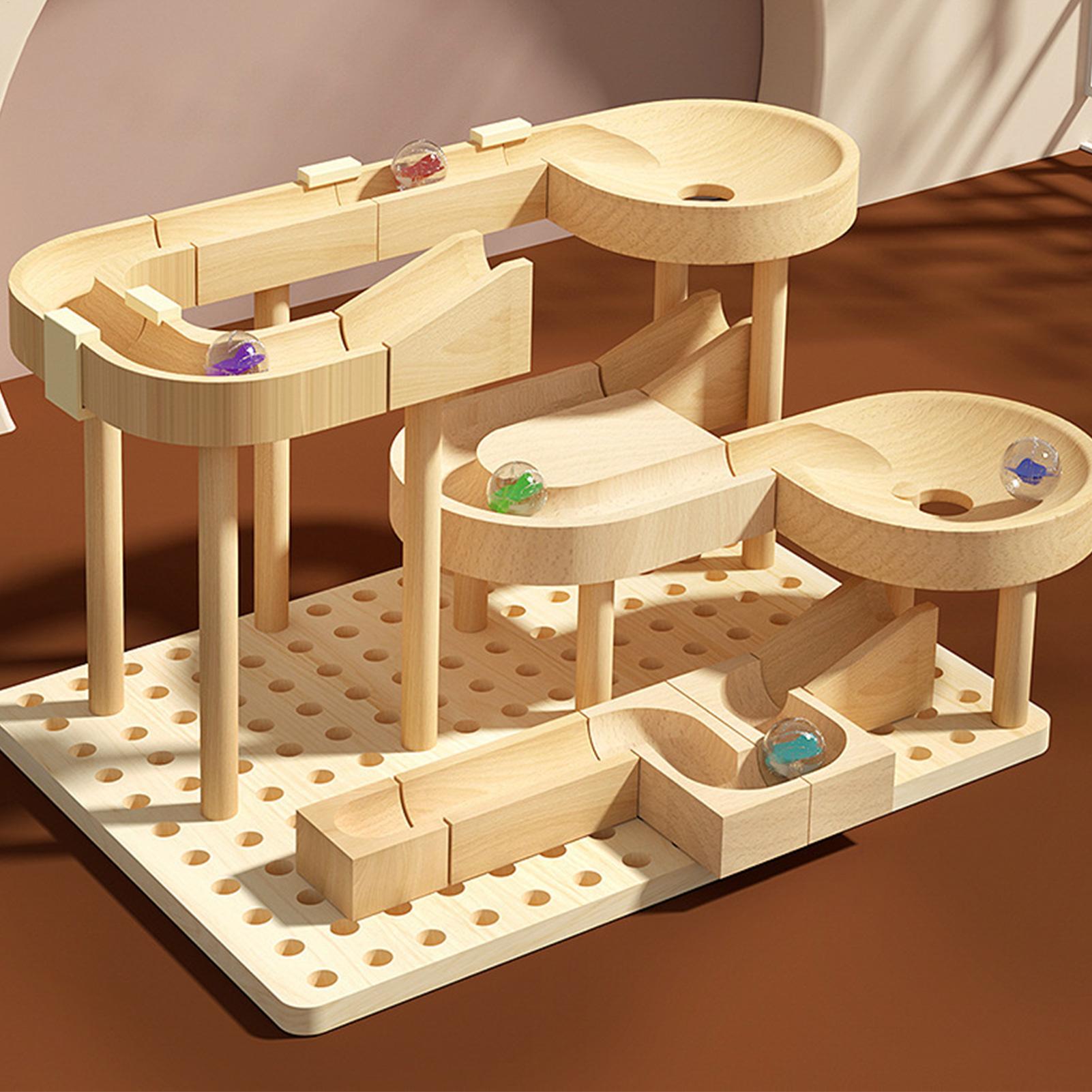 Wooden Marble Maze Race Track  – Board Game Race Track Bewertung und Preis