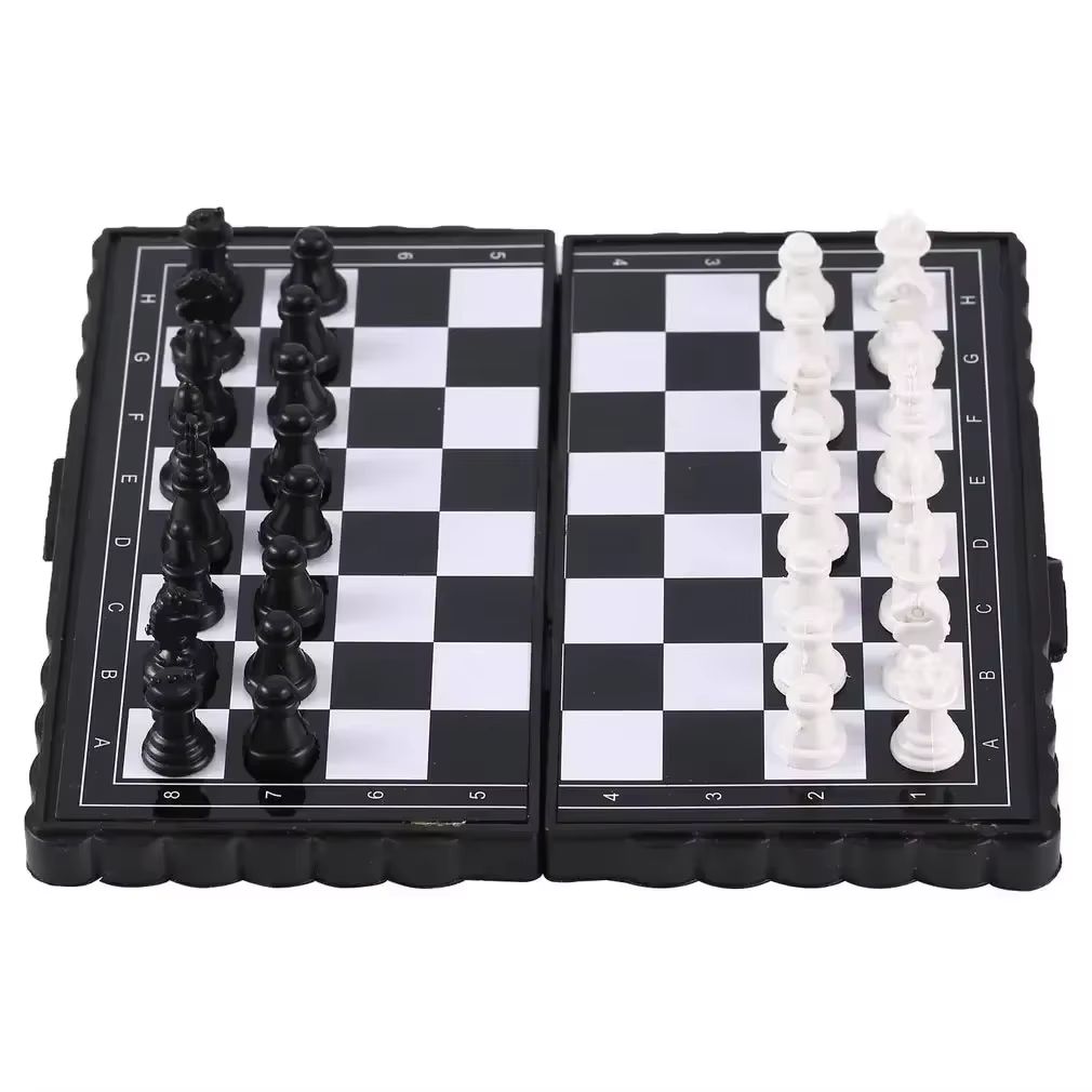 1Pc Mini Magnetic  Chess Set   – Board Game For Kids Bewertung und Preis