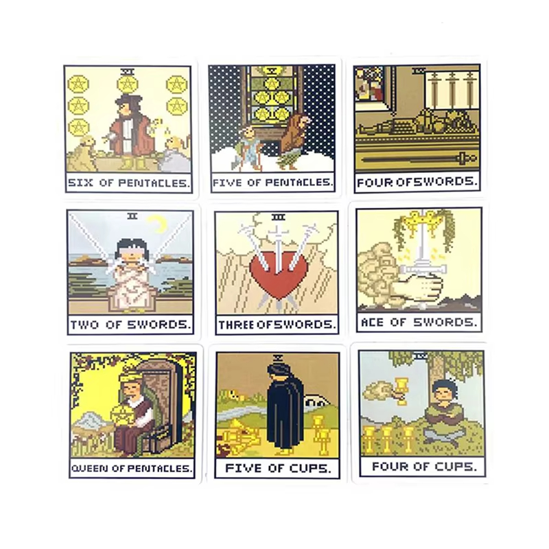 8 Bit Fantasy Tarot Deck Card  – Board Game Quantum Bewertung und Preis