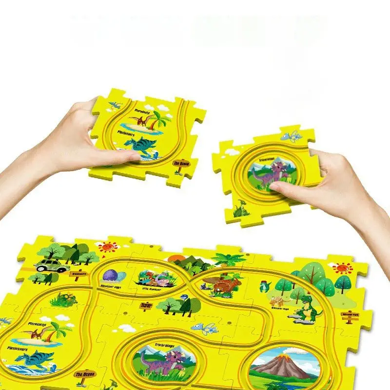 Children's Educational Puzzle  – Board Game Race Track Bewertung und Preis
