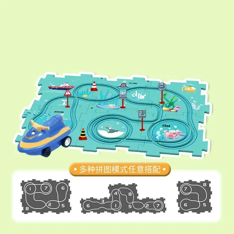 Children's Educational Puzzle  – Board Game Race Track Bewertung und Preis