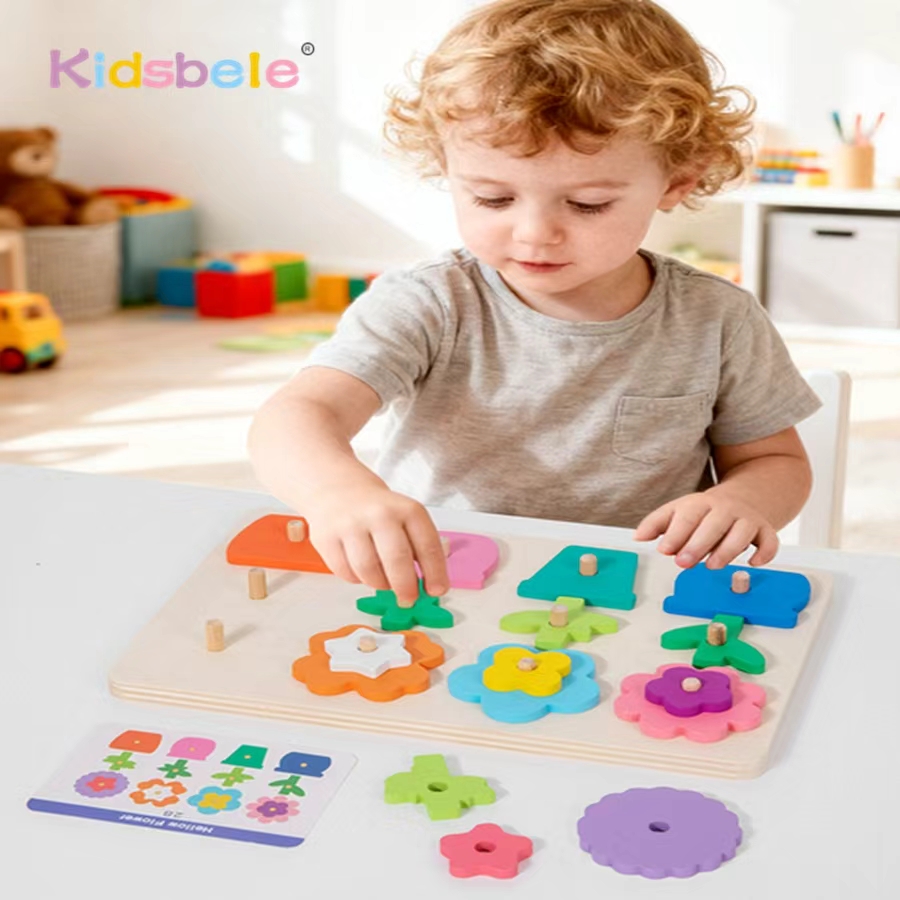 Montessori DIY Wooden Flower P – Board Game Enthusiast Bewertung und Preis