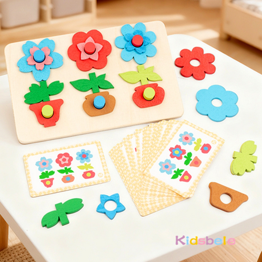 Montessori DIY Wooden Flower P – Board Game Enthusiast Bewertung und Preis