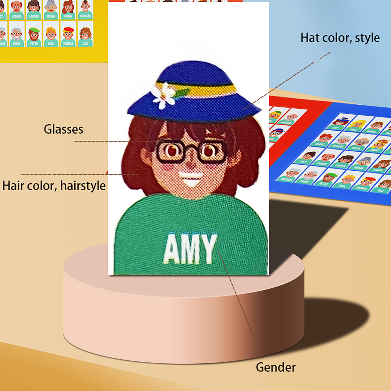 Family Guessing Board Game Who – Board Game Name Bewertung und Preis