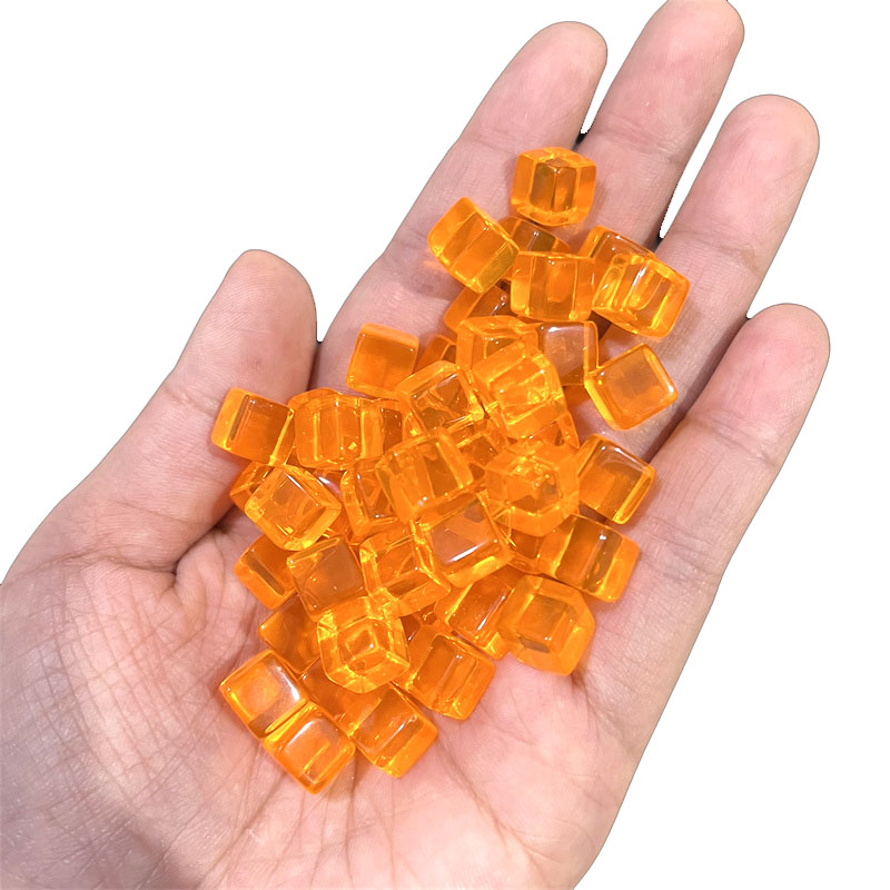 100pcs/set 8mm Clear Cube Dice – Board Game Impostor Bewertung und Preis