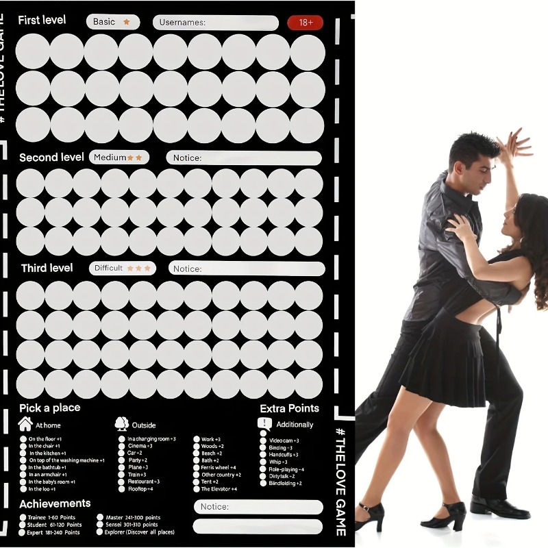 100 Sex Position Scratch Poste – Board Game Impostor Bewertung und Preis