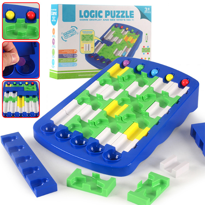 IQ Logical Route Puzzle Bead M – Board Game Race Track Bewertung und Preis