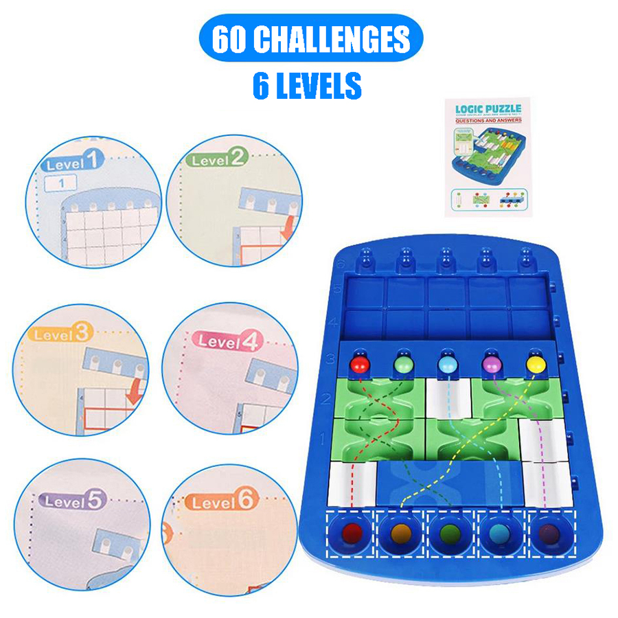 IQ Logical Route Puzzle Bead M – Board Game Race Track Bewertung und Preis