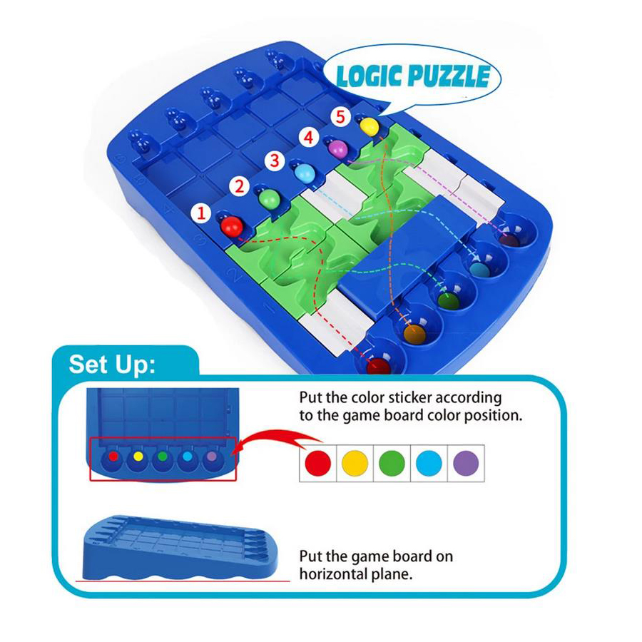 IQ Logical Route Puzzle Bead M – Board Game Race Track Bewertung und Preis