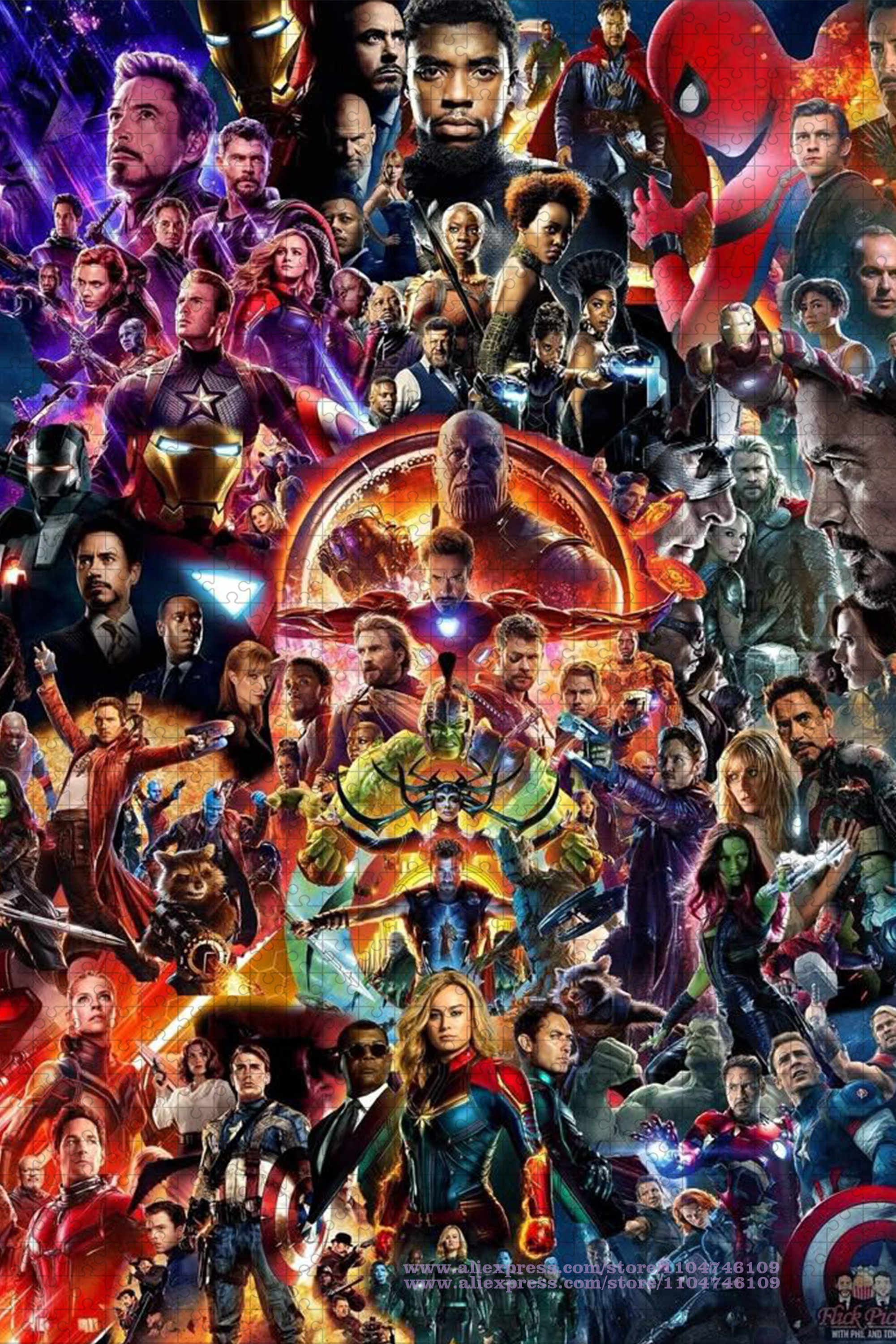 Marvel Characters Collections  – Jigsaw Puzzle Adult Bewertung und Preis