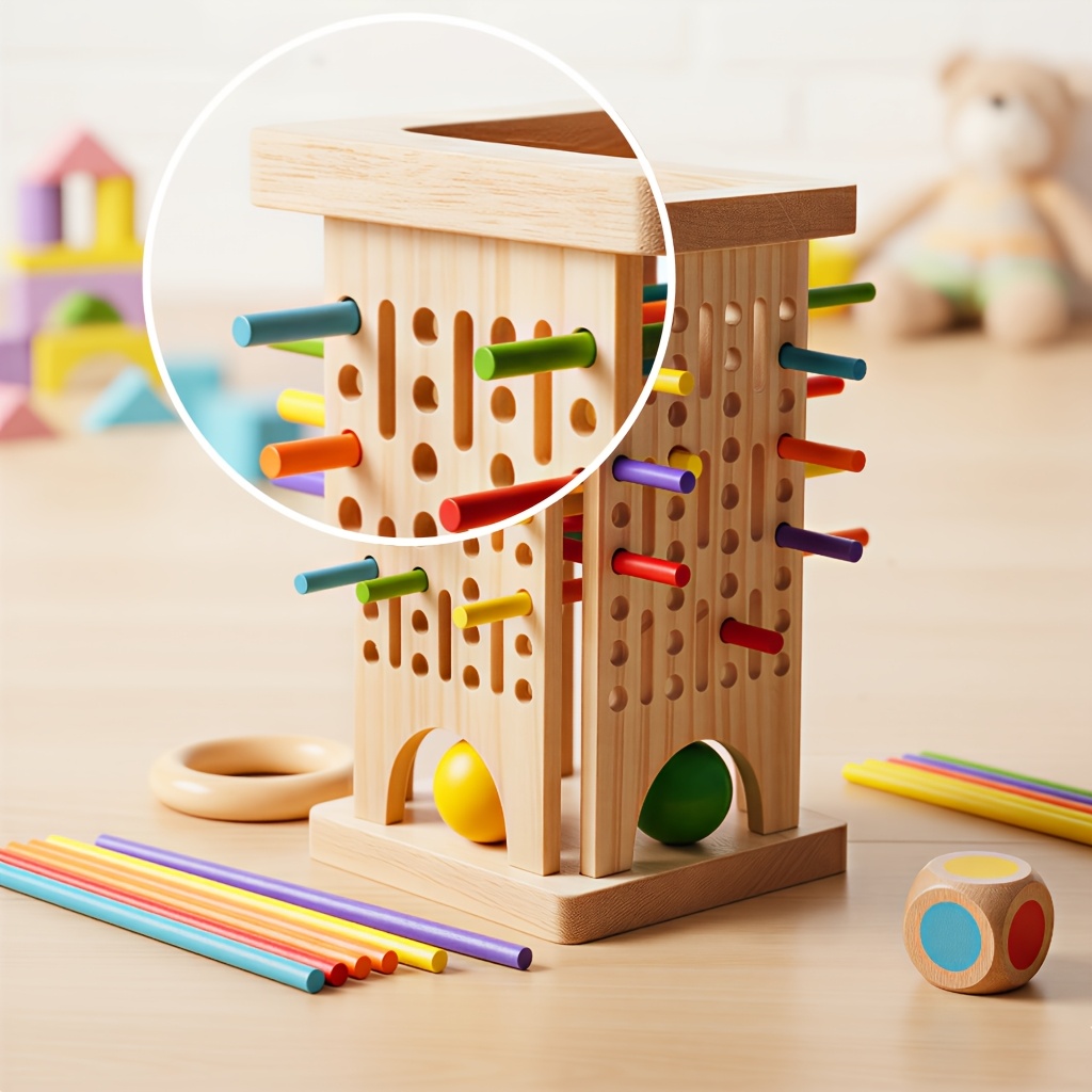 Montessori Wooden Board Game C – Board Game Name Bewertung und Preis