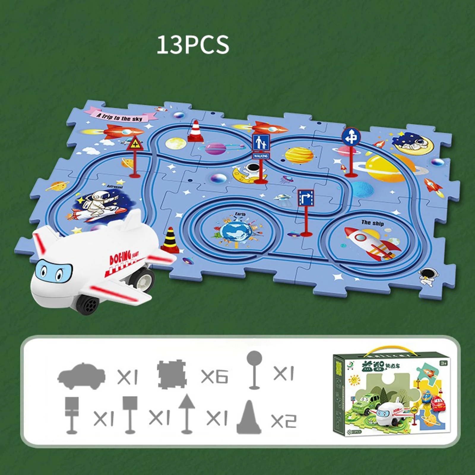 Montessori Kids Electric Rail  – Board Game Race Track Bewertung und Preis