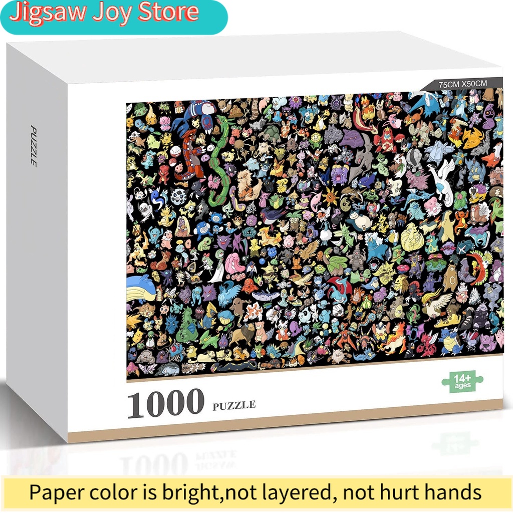 Pokémon Collage Anime High Qua – Jigsaw Puzzle Adult Bewertung und Preis
