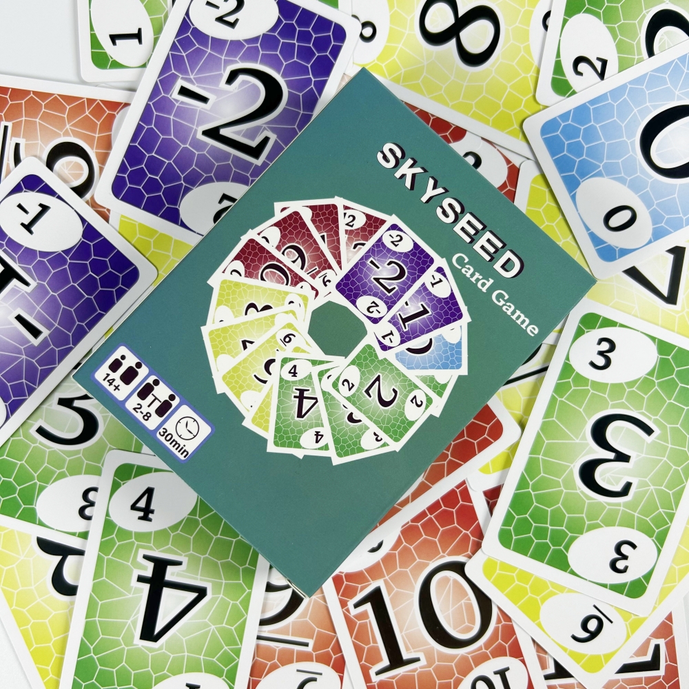 Skyseed Card Game 150 Playing  – Board Game Research Bewertung und Preis
