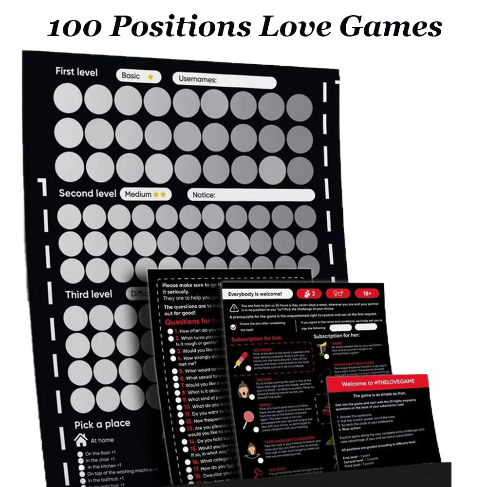 100 Sex Position Game Couples  – Board Game Impostor Bewertung und Preis
