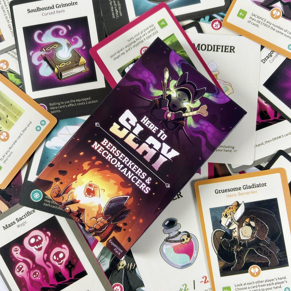 1 or 2 Pcs Newest Here to Slay – Board Game Here To Slay Bewertung und Preis
