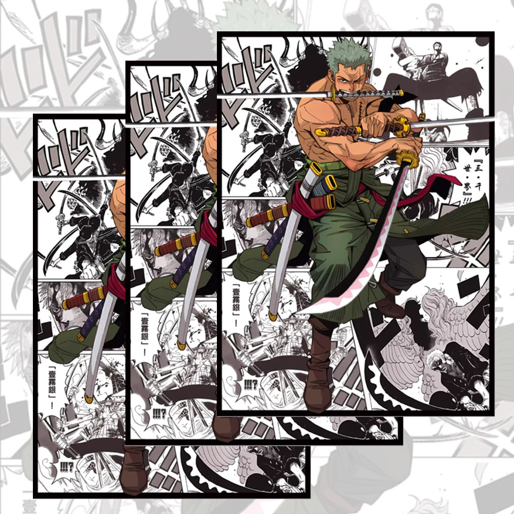 60PCS 66x91mm One Piece Anime  – Board Game Research Bewertung und Preis