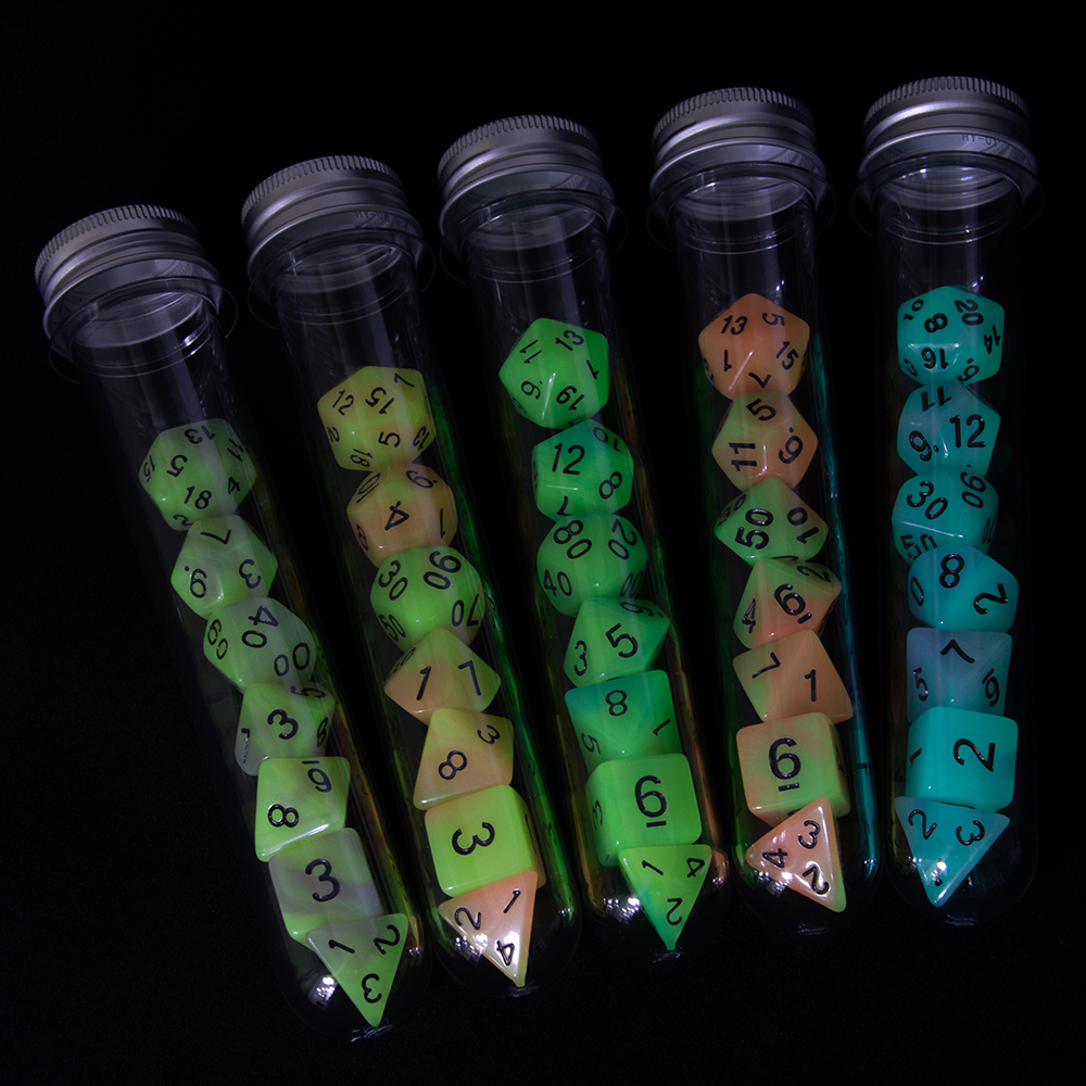 Glow in The Dark Dice Polyhedr – Board Game Youtube Bewertung und Preis