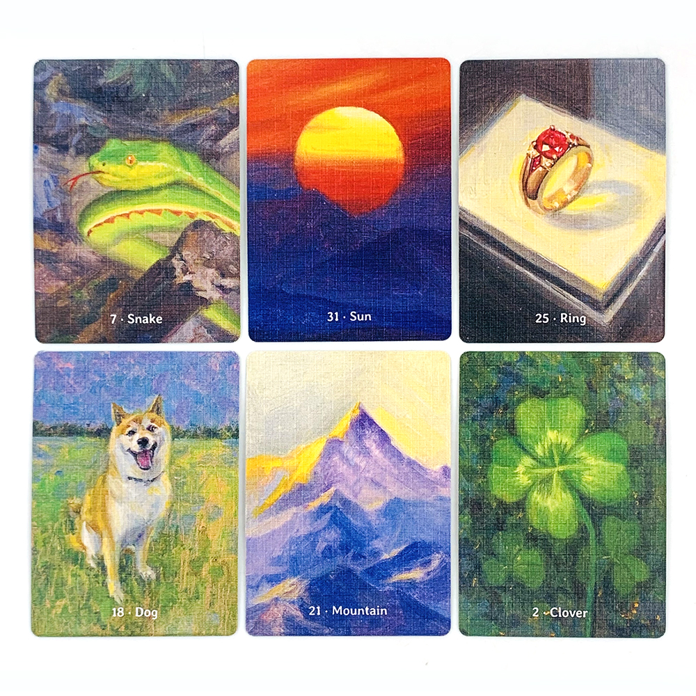 8.8*6.3CM Oracle Deck A 38 Oil – Board Game Research Bewertung und Preis