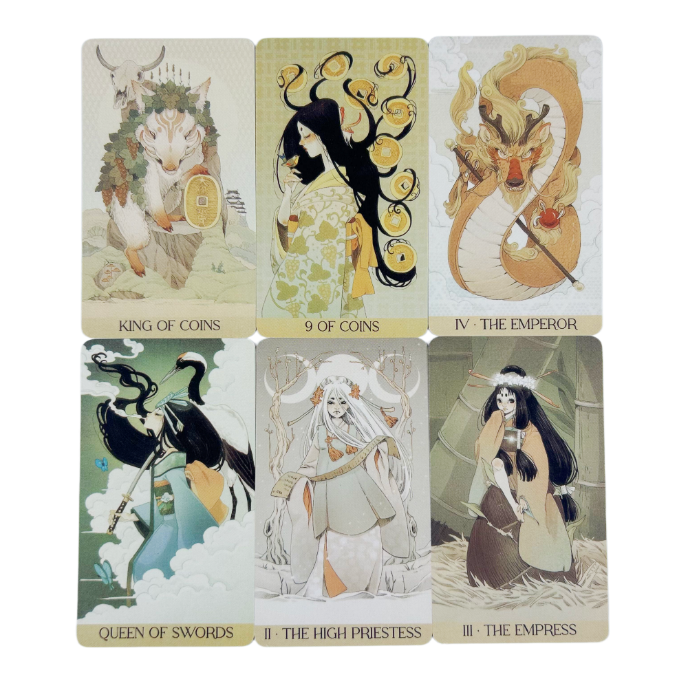 Yokai Tarot Deck 78 Pcs Cards  – Board Game Research Bewertung und Preis