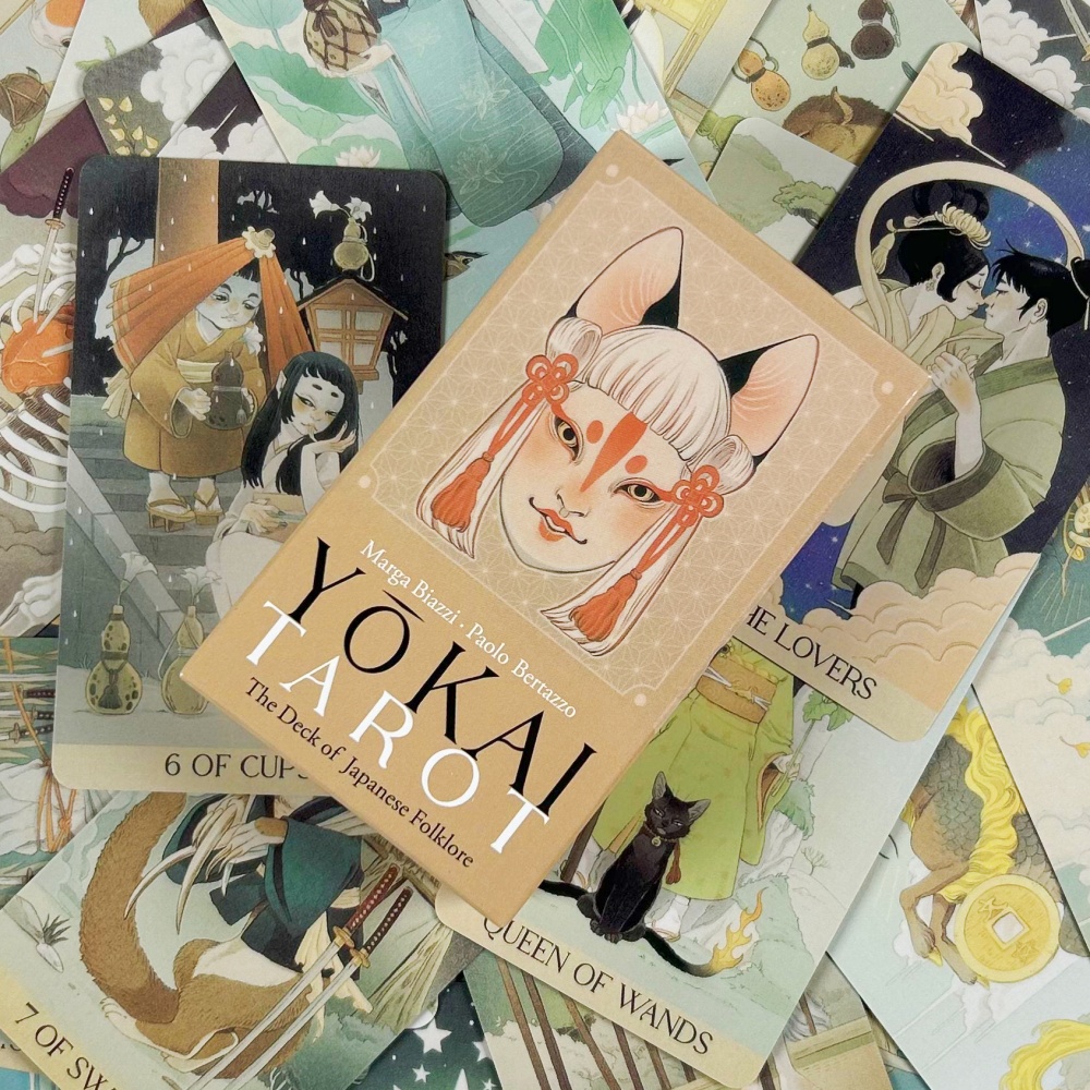 Yokai Tarot Deck 78 Pcs Cards  – Board Game Research Bewertung und Preis