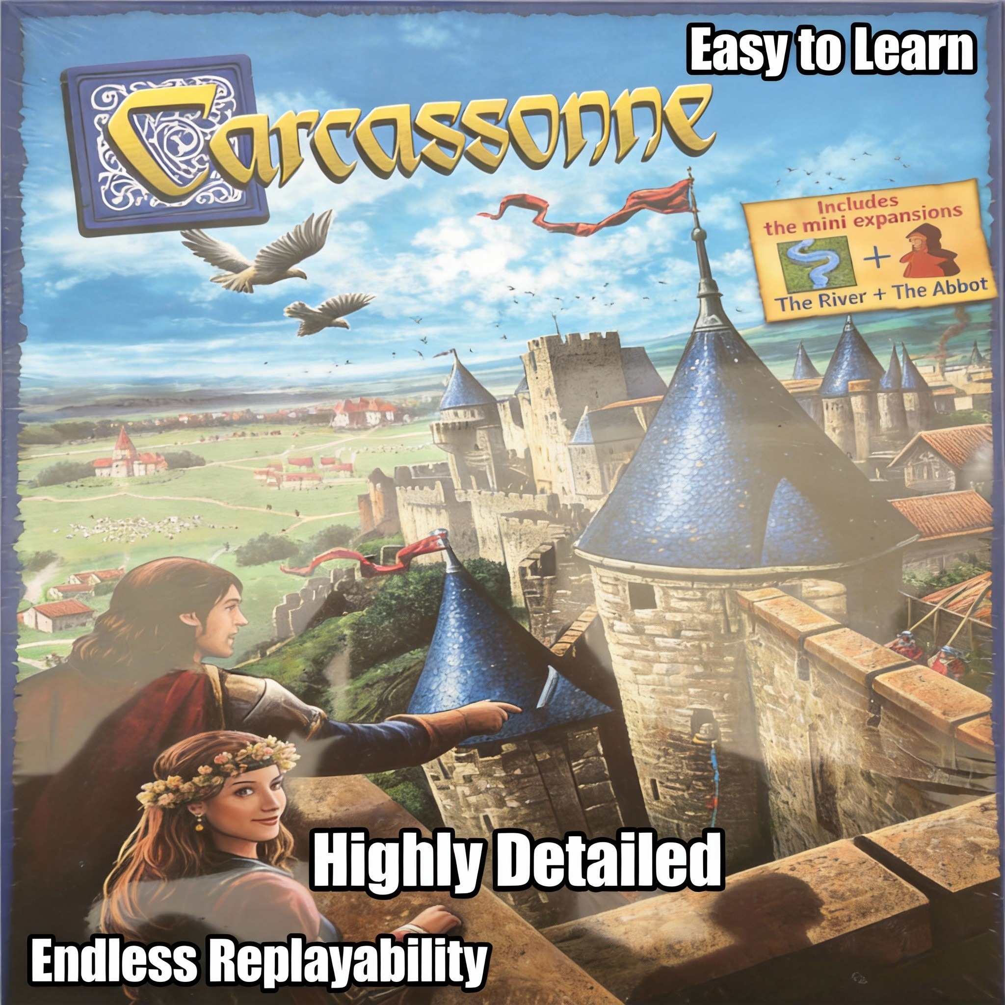 Carcassonne （English Edition）  – Board Game Name Bewertung und Preis