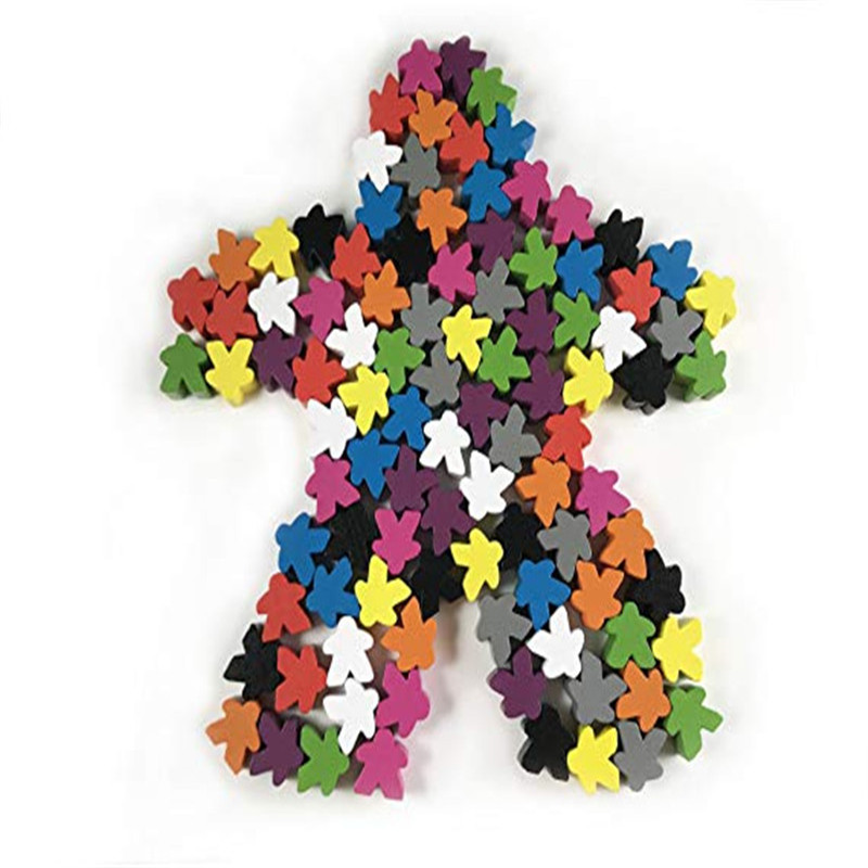 14PCS Wooden Humanoid Meeples  – Board Game Zenith Bewertung und Preis