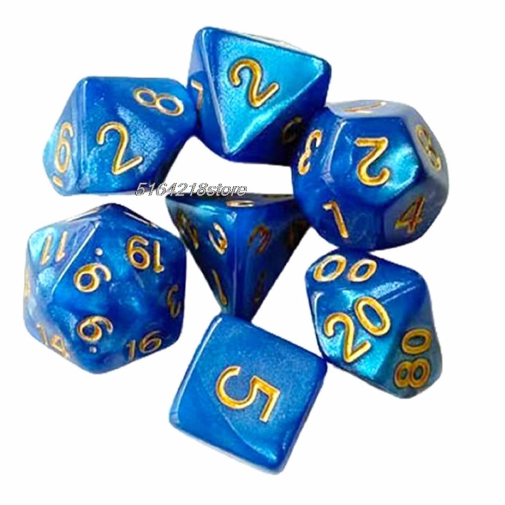 7pcs Set Dice Board Games Roll – Board Game Impostor Bewertung und Preis