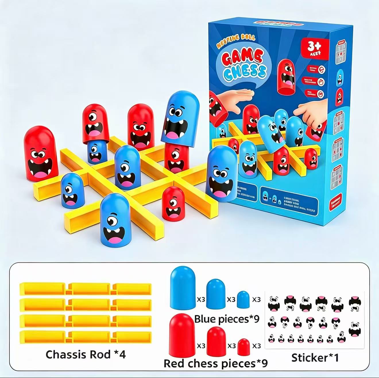 Tic-Tac-Toe Eat-and-Be-Sized S – Board Game Enthusiast Bewertung und Preis