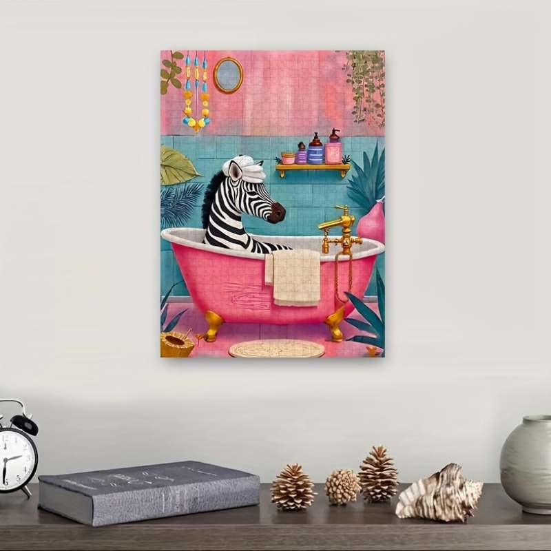 1000pcs Zebra in Bubble Bath J – Jigsaw Puzzle Adult Bewertung und Preis