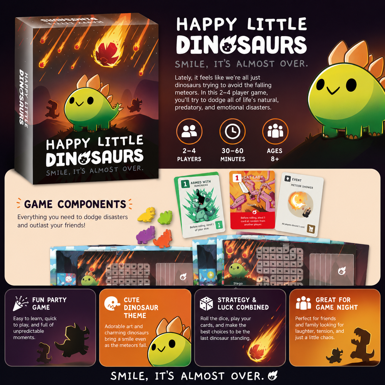 Happy Little Dinosaurs Cute Su – Board Game Name Bewertung und Preis