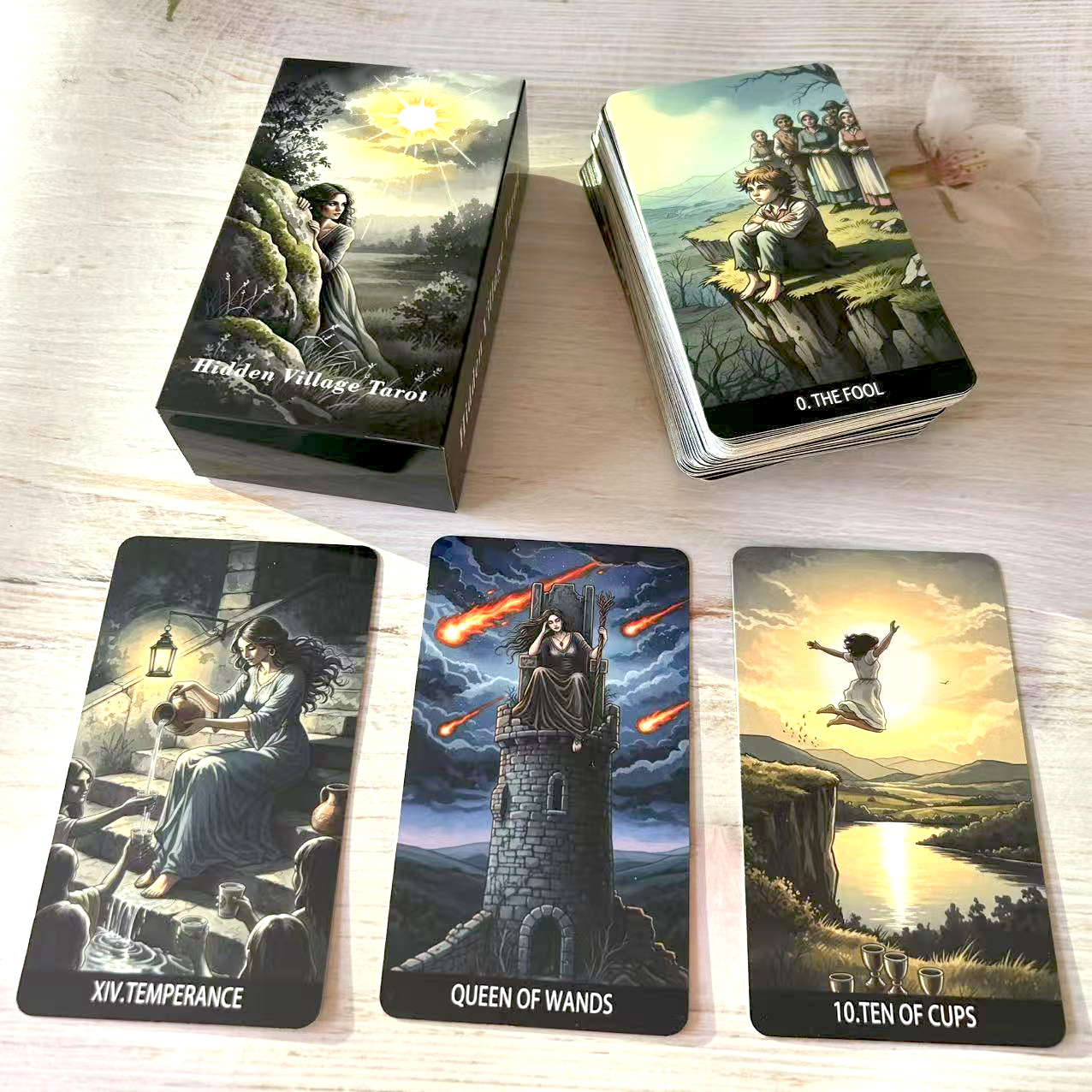 78PCS 70*120mm Tarot Cards PDF – Board Game Research Bewertung und Preis