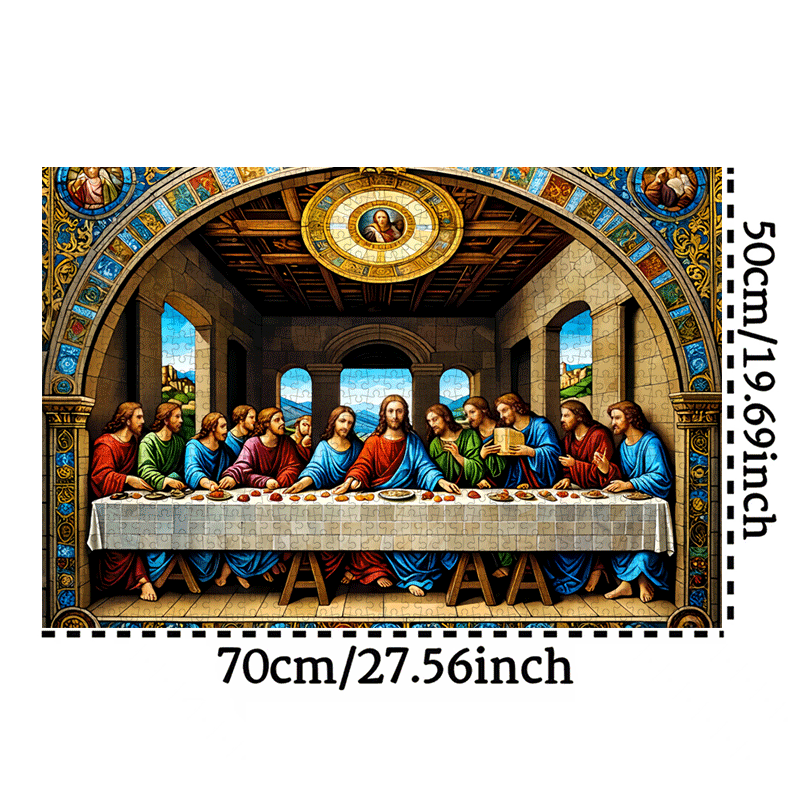 1000pcs Last Supper by Leonard – Jigsaw Puzzle Adult Bewertung und Preis