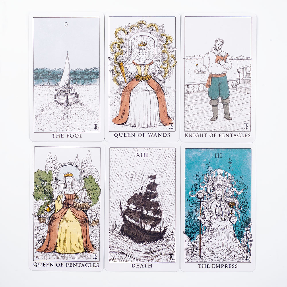 Ocean Themed Tempest Tarot  De – Board Game Quantum Bewertung und Preis